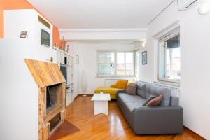 Kuchyň nebo kuchyňský kout v ubytování Portadomo Penthouse by Locap Group