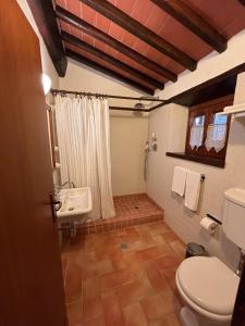 Phòng tắm tại Villa Podere Terrena