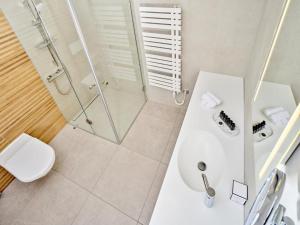 Koupelna v ubytování Spa hotel Lanterna