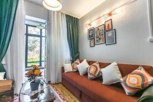 Posezení v ubytování 5BR Haven in Cihangir - Near Istiklal & Taksim + 37 fotografií