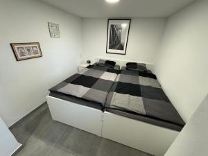 Postel nebo postele na pokoji v ubytování apartman 50m2 garden parking Free