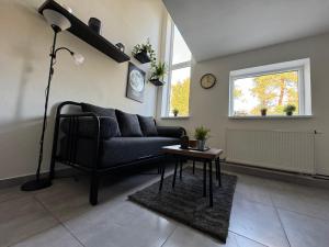 TV a/nebo společenská místnost v ubytování apartman 50m2 garden parking Free