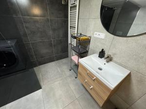 Koupelna v ubytování apartman 50m2 garden parking Free