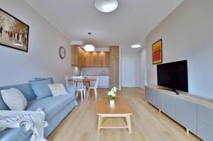 Fotografie z fotogalerie ubytování Jasny Apartament 3city w Gdańsku z Parkingiem by Noclegi Renters v destinaci Zaspa