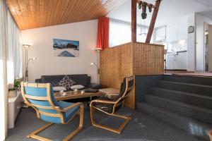 Χώρος καθιστικού στο Chalet Pfiff