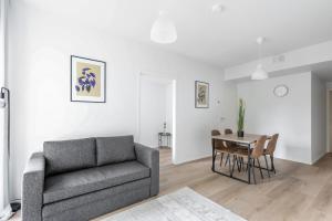 Et opholdsområde på Kotimaailma Apartments Pukkila III