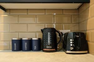 Kaffe- og tefaciliteter på The Willow studio 3