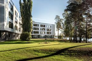 Zahrada ubytování Scandic Waskia