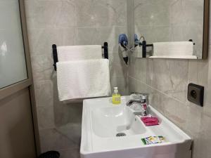 Koupelna v ubytování RIAD Camping ATLAS