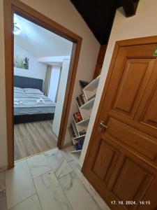 Postel nebo postele na pokoji v ubytování Kuća za odmor Tina