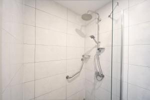 Koupelna v ubytování Ess Hotel