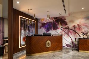 Vstupní hala nebo recepce v ubytování Ess Hotel + 37 fotografií