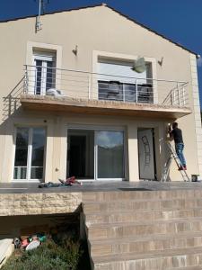 Balkón nebo terasa v ubytování Agréable appartement 2 pièces + 2 fotografie