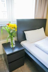 Postel nebo postele na pokoji v ubytování Hotel City Star