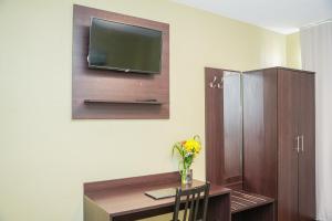 TV a/nebo společenská místnost v ubytování Hotel City Star