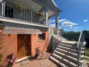 Balkón nebo terasa v ubytování Apartment Šterna in Svetvincenat