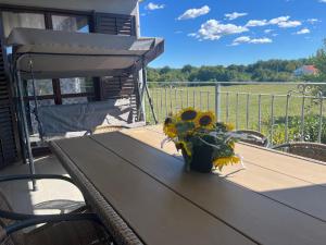 Balkón nebo terasa v ubytování Apartment Šterna in Svetvincenat