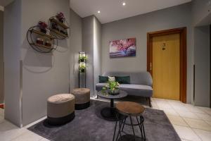 Posezení v ubytování Hotel Pension Margit
