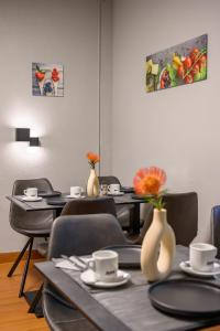 Posezení v ubytování Hotel Pension Margit + 26 fotografií