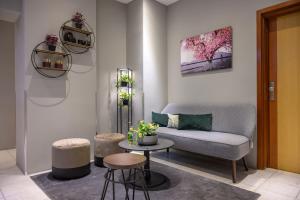 Posezení v ubytování Hotel Pension Margit