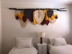 Postel nebo postele na pokoji v ubytování Roque-House