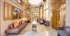 Hotel Palazzo Manfredi – Small Luxury Hotels of the World的休息区