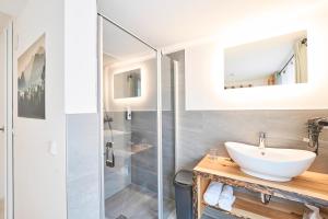 Koupelna v ubytování Gästehaus Zeitraum + 16 fotografií