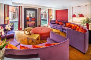 Część wypoczynkowa w obiekcie Splendid Venice - Starhotels Collezione