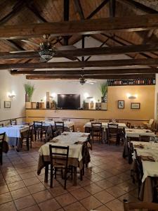 Restaurace v ubytování Appartamenti Il Capomandro