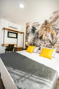 Postel nebo postele na pokoji v ubytování Fuerteventura Beach Club + 45 fotografií