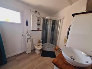 Koupelna v ubytování Joli studio 25m2 avec cuisine