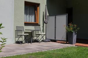 Patio alebo iná vonkajšia časť ubytovania Appartement Dallavia