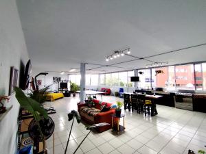 Posezení v ubytování Flat Apartment in Downtown Xalapa Veracruz