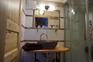 Koupelna v ubytování Appartment Kainhofer