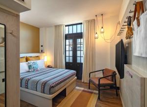 Voodi või voodid majutusasutuse Moxy Phoenix Downtown toas