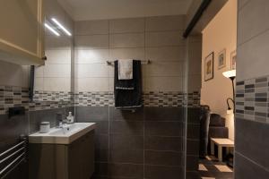 Koupelna v ubytování Nik rooms