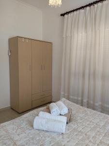 Postel nebo postele na pokoji v ubytování Amethyst - holiday apartment
