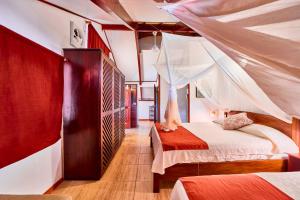 Voodi või voodid majutusasutuse Hotel El Encanto toas