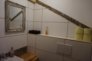 Koupelna v ubytování Appartment Kainhofer
