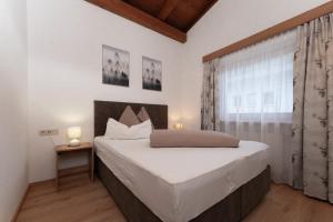 Posteľ alebo postele v izbe v ubytovaní Appartement Gehörde-Sölden inklusive Summercard