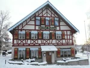 Gasthof Frohsinn v zimě