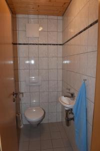 Koupelna v ubytování Haus Carnot