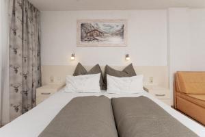 Posteľ alebo postele v izbe v ubytovaní Appartement Gehörde-Sölden inklusive Summercard