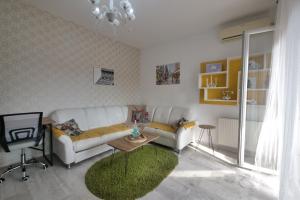Χώρος καθιστικού στο Apartman Marija