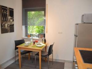 Η κουζίνα ή μικρή κουζίνα στο Paschenburg Comfortable holiday residence