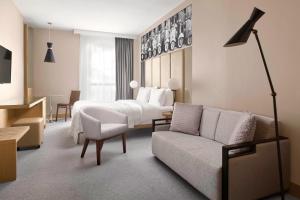 Posezení v ubytování Le Meridien Visconti Rome