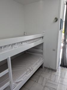 Postel nebo postele na pokoji v ubytování Appartement Valras - Bord de mer