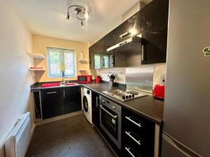 Una cocina o cocineta en The Rehoboth Place