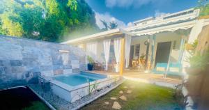 Zahrada ubytování Zandoli piscine, vue mer, paisible, jardin