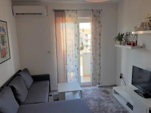 Televízia a/alebo spoločenská miestnosť v ubytovaní Apartment Mari